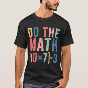 計算して 67 先生のミーム 楽しい Tシャツ