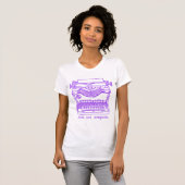 計算しない(紫) Tシャツ (正面フル)