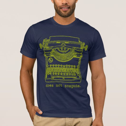 計算しない(Chartreuse) Tシャツ (正面)