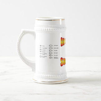 計算します何かをマグは行きます ビールジョッキ