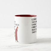 計算ないThy鶏のマグ ツートーンマグカップ (中央)