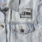 計算のために造られるTrautson宮殿の眺め 缶バッジ (インサイチュ)