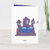 計算のハロウィンカード カード (裏面)