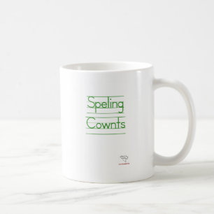 計算のマグの綴り コーヒーマグカップ