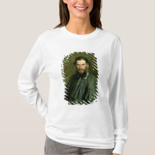 計算のレフNikolaevich Tolstoy 1873年のポートレート Tシャツ