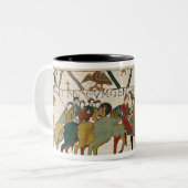 計算の人はBeurainに彼を導きます ツートーンマグカップ (正面左)