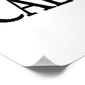 計算の単価 ポスター (角)