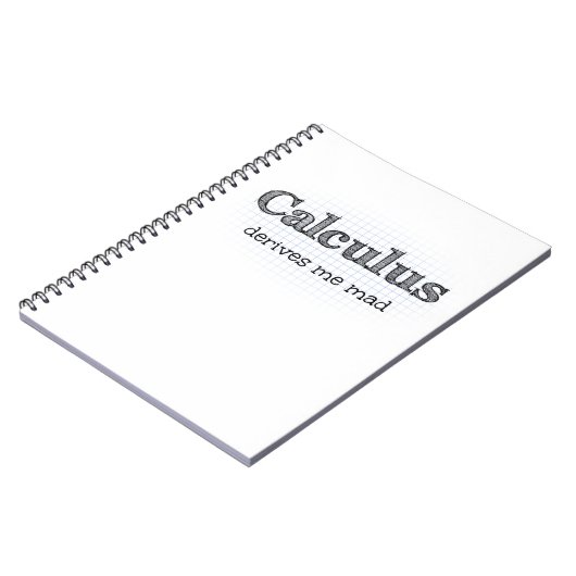 計算の派生不機嫌-数おもしろい学ノート ノートブック (左側)