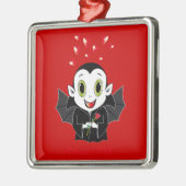 計算のCute®のオーナメント メタルオーナメント (左)