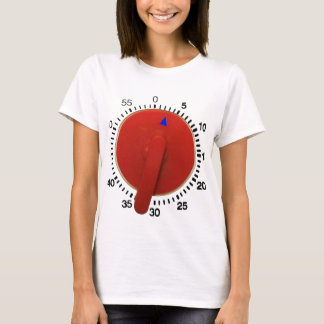 計算は時間を記録します Tシャツ