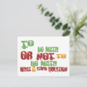 計算を行う ポストカード (スタンド正面)