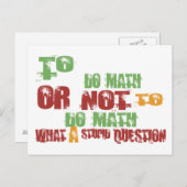 計算を行う ポストカード (正面/裏面)