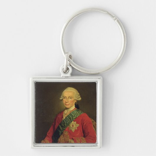 計算クロウドルイロハートde聖者シェルマン1777年 キーホルダー (正面)