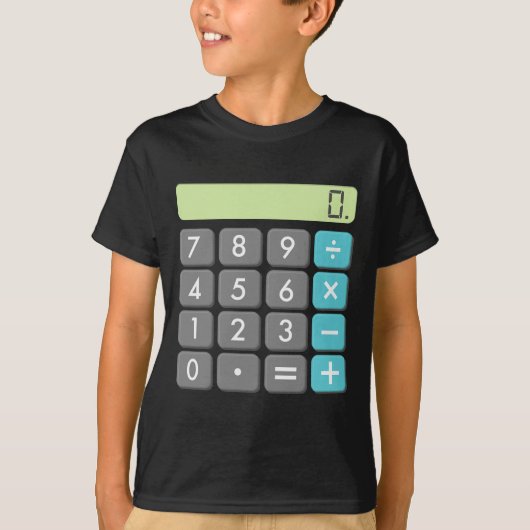 計算ハロウィーン仮装Mathギークカッコいい怖 Tシャツ (正面)
