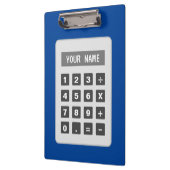 計算パーソナライズされたデザイン付きクリップボード クリップボード (左)