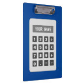 計算パーソナライズされたデザイン付きクリップボード クリップボード (右)