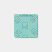 計算パーソナライズされた者の計算後のメモ ポストイット (正面)