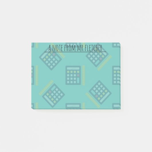 計算パーソナライズされた関数 ポストイット (正面)