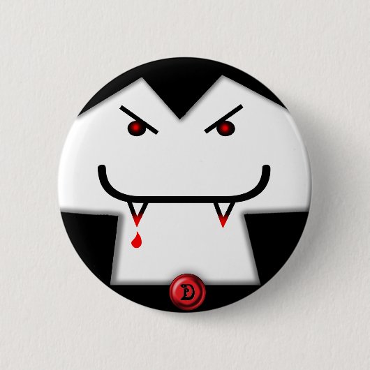 計算ボタン 缶バッジ (正面)