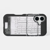 計算尺 iPhone 16ケース (裏面横)