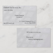 計算機の数鍵は衰退します 名刺 (正面/裏面)