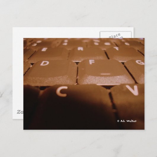 計算機 ポストカード (正面/裏面)