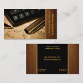 計算機CPAビジネスカード 名刺 (正面/裏面)