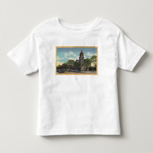 計算、モンタナ トドラーTシャツ (正面)