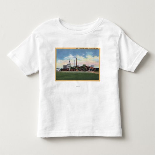 計算、モンタナ- Great Western Sugar Company トドラーTシャツ (正面)
