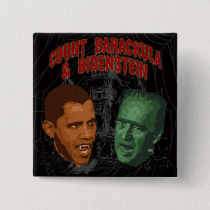 計算Barackula及びBidenstein 缶バッジ