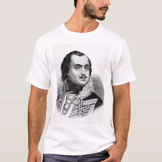 計算Casimir Pulaski。 Copy_Warのイメージ Tシャツ (正面)