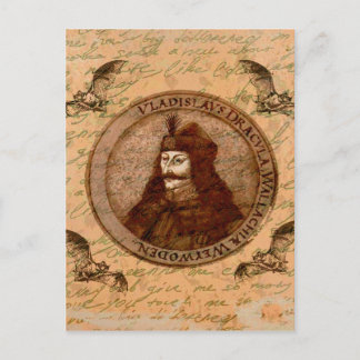 計算Vladドラキュラ ポストカード