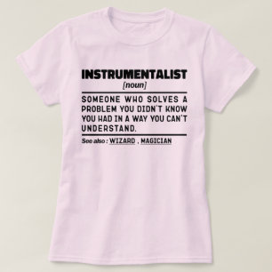 計装名詞楽器インストラクター おもしろい Tシャツ