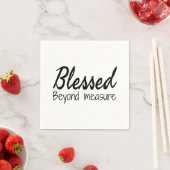 計賛美外の スタンダードカクテルナプキン (インサイチュ)