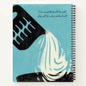 計量カップのしぶきパーソナライズされたレシピ ノートブック (裏面)