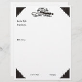 計量カップ転がのピンベーキングレシピ (正面/裏面)