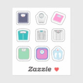 計量スケールのシール シール (シート)