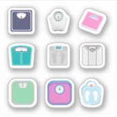 計量スケールのシール シール (正面)