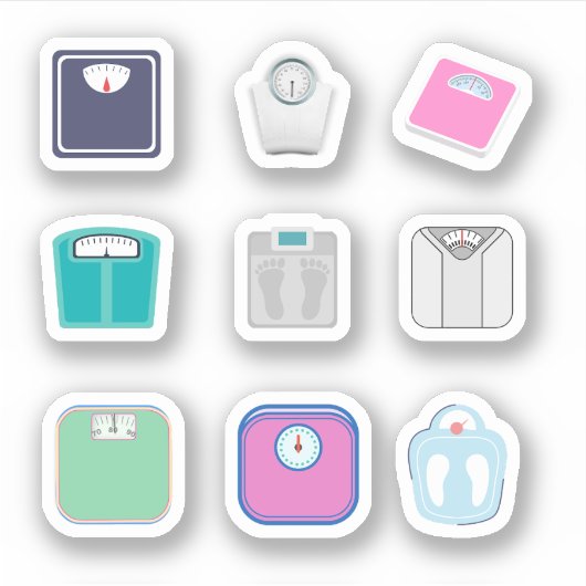 計量スケールのシール シール (正面)