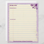 計量スプーンベーキングベーカリーパーソナライズされたレシピ (正面/裏面)