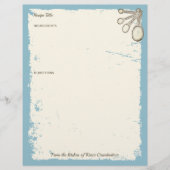 計量スプーンベーキングベーカリーパーソナライズされたレシピ (正面)