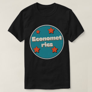 計量経済学 Tシャツ