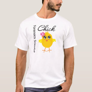 討論の科学者のひよこ Tシャツ
