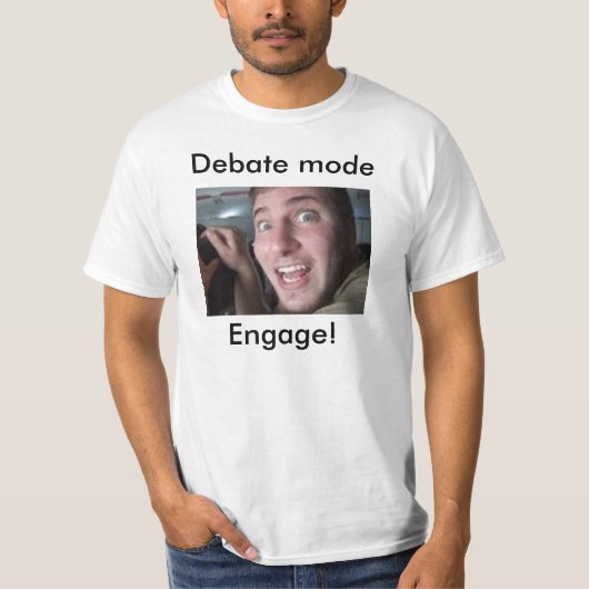 討論モード Tシャツ (正面)