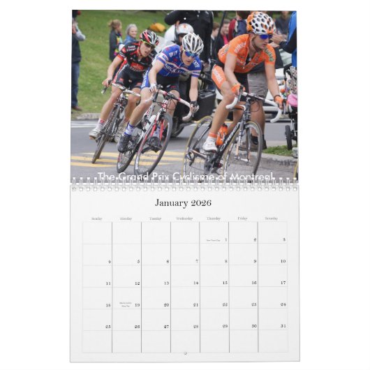 訓練および遠出のカレンダー2011年 カレンダー (1月 2026)