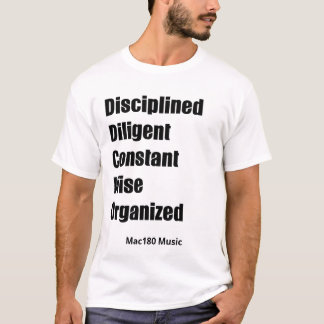 訓練された勤勉な一定した賢い整頓されていたティー Tシャツ