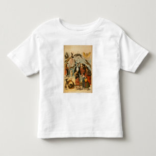 訓練された犬の行為の演劇ポスター トドラーTシャツ