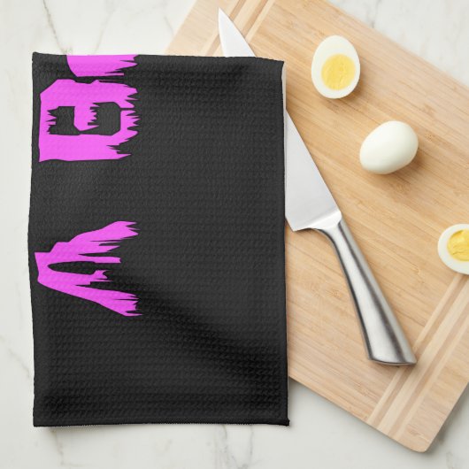 訓練して下さい獣の女性体育館タオル16"のようにx 24" キッチンタオル (四つ折り)