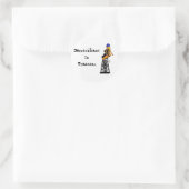 訓練における懸命帽子シール ラウンドシール (バッグ)