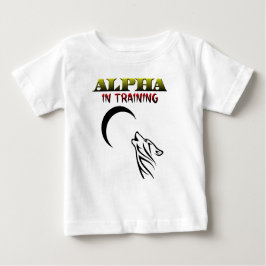 訓練のアルファ ベビーTシャツ